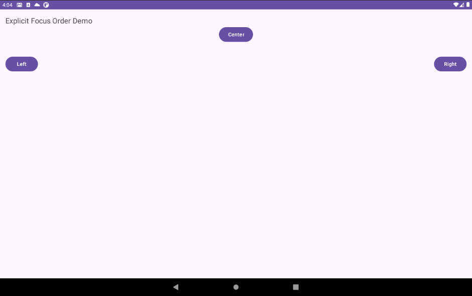 non-linear arrangement