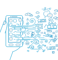 Mobile Phone with Apps